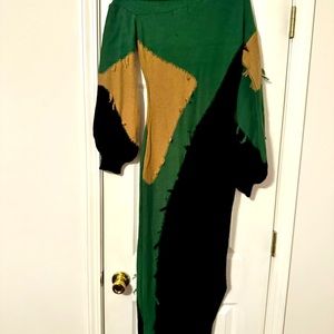 Off-Shoulder Sweater Dress.